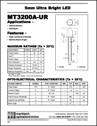 MT3200A-UR Datasheet