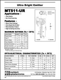 MT511-UR Datasheet