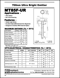 MT85F-UR Datasheet
