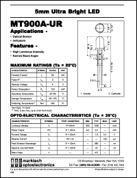 MT900A-UR Datasheet