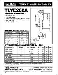 TLYE262A Datasheet