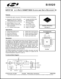 Si5020-BM Datasheet