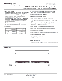 MH32DS64APFH-7L Datasheet