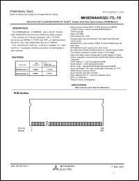 MH8D64AKQC-10 Datasheet