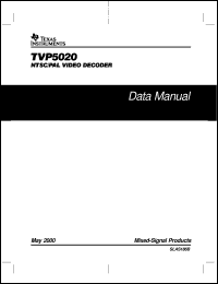 TVP5020CPFP Datasheet