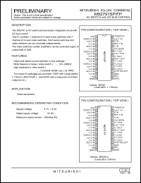 M52791FP Datasheet