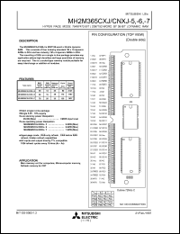 MH2M365CXJ-6 Datasheet