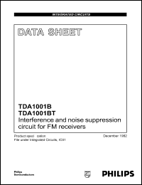 TDA1001BT Datasheet