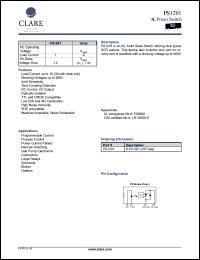 PS1201 Datasheet