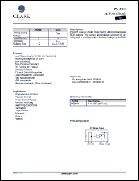 PS2601 Datasheet