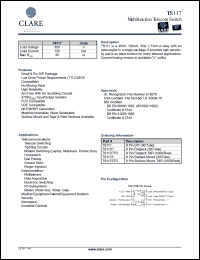 TS117PTR Datasheet