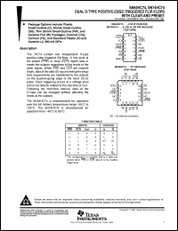 SN74HC74ADBR Datasheet
