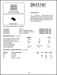 CMPD6263C Datasheet