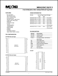 MX23C3211RC-10 Datasheet