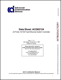 ACD82124 Datasheet