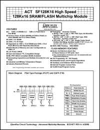 ACT-SF128K16N-39P7Q Datasheet
