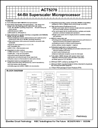 ACT-5270PC-133F17C Datasheet