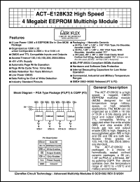 ACT-E128K32N-150P7Q Datasheet