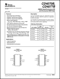 CD4070BNSR Datasheet