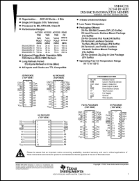 SMJ44C256-80 Datasheet