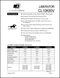 CL10K50VQI240-2 Datasheet
