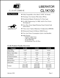 CL1K100FC256-1 Datasheet