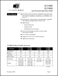 CL7160SLC84-7 Datasheet