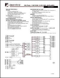 C8051F019 Datasheet