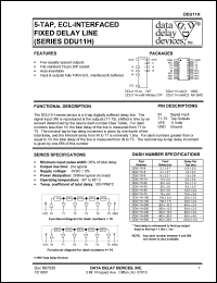 DDU11H-25C3 Datasheet