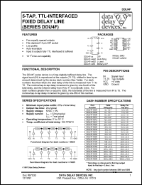 DDU4F-5200M Datasheet
