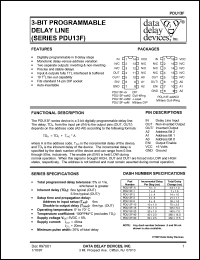 PDU13F-3 Datasheet