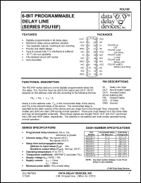 PDU16F-6A4 Datasheet