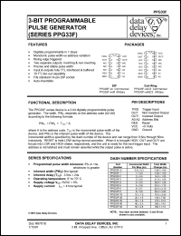 PPG33F-20MC3 Datasheet