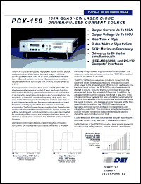 PCX-150 Datasheet