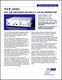 PVX-2505 Datasheet