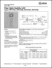 OPF370C Datasheet