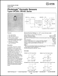 OPL801-OC Datasheet