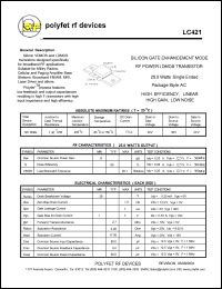 LC421 Datasheet