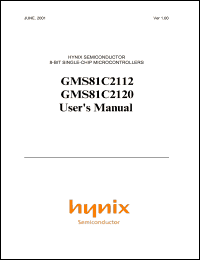 GMS87C2120 Datasheet