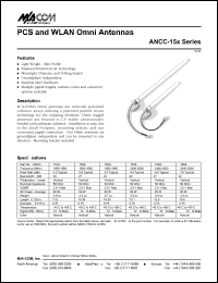 ANCC-151A Datasheet
