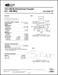 CH-137 Datasheet