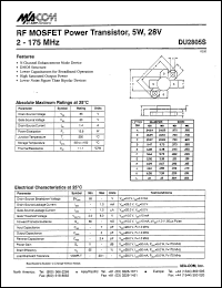DU2805S Datasheet