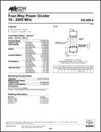 DS-409-4TNC Datasheet