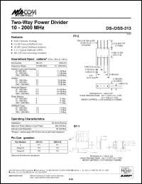 DS-313 Datasheet