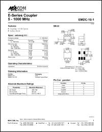 EMDC-10-1 Datasheet
