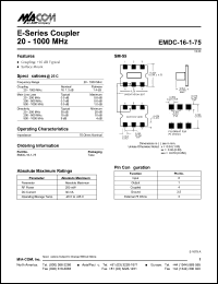 EMDC-16-1-75 Datasheet