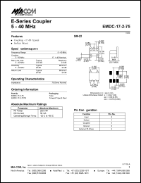 EMDC-17-2-75TR Datasheet