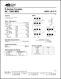 EMDC-16-2-75 Datasheet