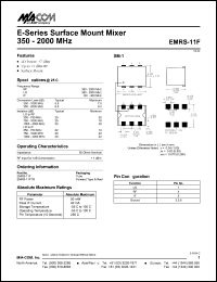 EMRS-11FTR Datasheet