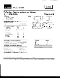 ESMD-C1 Datasheet